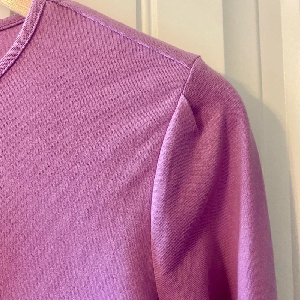 DPAM Du Pareil au Meme Top Girls 12 Purple Boutique French Brand 100% Cotton
